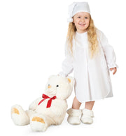 narrenwelt Kostüm Nachthemd mit Mütze für Baby Kleinkind Kinder Fasching Kinderkostüm Fasching 98