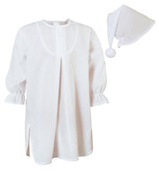 narrenwelt Kostüm Nachthemd mit Mütze für Baby Kleinkind Kinder Fasching Kinderkostüm Fasching 98