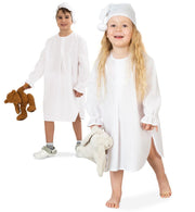 narrenwelt Kostüm Nachthemd mit Mütze für Baby Kleinkind Kinder Fasching Kinderkostüm Fasching 98