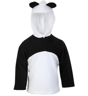 narrrenwelt Kostüm Panda Kind 1 tlg. Oberteil mit Kapuze Gr. 86 - 98