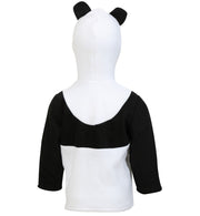 narrrenwelt Kostüm Panda Kind 1 tlg. Oberteil mit Kapuze Gr. 86 - 98