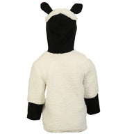 narrenwelt Kostüm Schäfchen Kind Oberteil mit Kapuze Ohren Schaf Kinderkostüm Gr 86 + 98