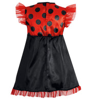 narrenwelt Kostüm Marienkäfer Kind Käferchen Kleid Fasching Kinder - Kostüm Gr: 86 - 104