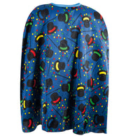 narrenwelt Kostüm Cape Zauberer Umhang Kleinkind  Gr 104-116