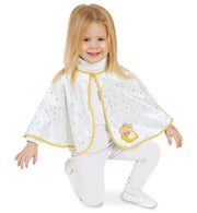 narrenwelt Kostüm Engel Cape Engelchen Kleinkind Babykostüm Umhang  Pannesamt Gr. 86 + 98