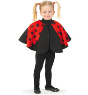 narrenwelt Kostüm Käfer rot Cape Kind Babykostüm  Größe 86 + 98