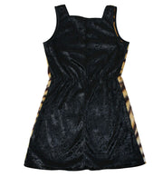 narrenwelt Kostüm Tiger Kleid Sweet Tisha  1tlg PLÜSCH Kinder-Kostüm Fasching Gr. 104 + 116