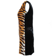 narrenwelt Kostüm Tisha Tiger Kleid Fasching Karneval Erwachsene DamenKostüm Tiger Kostüm Größe: 34 - 42