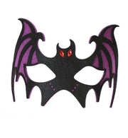 narrenwelt Halloween - Maske Halloweenmaske Fledermaus 3 Farben  Kinder und Erwachsene Augenmaske Fasching Accessoire