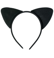 narrenwelt  Katze Haarreif und Schleife schwarz Katzen-Set klein, 2-tlg. Kostüm Accessoires