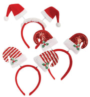 narrenwelt Haarreif Nikolaus Mini - Nikolaus - Mützen gestreift Weihnachts - Wabbles Accessoires