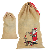 narrenwelt Jute Nikolaus Sack Nikolaussack 70x50cm