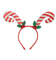 narrenwelt Haarreif Zuckerstange Elf Wichtel Nikolaus - Mütze rot/weiß Weihnachten Nikolaus Accessoire