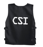 narrenwelt Kostüm Weste CSI  Polizei - Weste Fasching Kinder-Kostüm Gr. 140 - 164