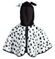 narrenwelt Kostüm Cape Dalmatiner mit Kapuze Gr. 104