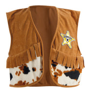 narrenwelt Kostüm Cowboy Jack 2tlg. Weste + Hose Gr. 116 - 140