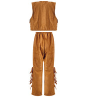 narrenwelt Kostüm Cowboy Jack 2tlg. Weste + Hose Gr. 116 - 140