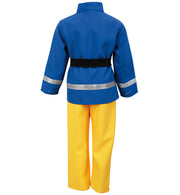 narrenwelt Kostüm Feuerwehrmann -Kleiner Held - Jacke + Hose + Gürtel Größe 104 + 116