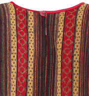 narrenwelt Kostüm Indianerin HAKUNI 1tlg Damen Kleid mit Kordelgürtel  Damenkostüm Fasching Gr. 34 - 38