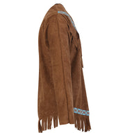 narrenwelt Kostüm Indianer Oberteil Unisex  Fasching Gr M + XL