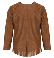 narrenwelt Kostüm Indianer Oberteil Unisex  Fasching Gr M + XL