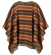 narrenwelt Kostüm Poncho El Sancho Umhang 1 tlg. Unisex Fasching Karneval