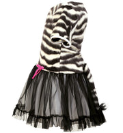 narrenwelt Kostüm Kleines Zebra Kleid Tierkostüm Baby Kleinkind Kostüm Fasching Größe 104 - 116