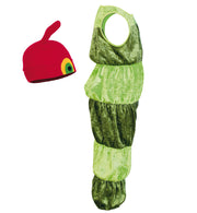narrenwelt Kostüm Kleine Raupe Tierkostüm Babykostüm Kinderkostüm Größe 86 + 98
