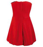 narrenwelt Kostüm Erdbeere Emily Strawberry mit Haarreif Baby Kinderkostüm Mädchen Gr. 98 + 104