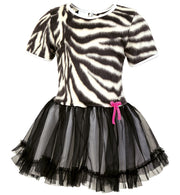 narrenwelt Kostüm Kleines Zebra Kleid Tierkostüm Baby Kleinkind Kostüm Fasching Größe 104 - 116