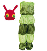 narrenwelt Kostüm Kleine Raupe Tierkostüm Babykostüm Kinderkostüm Größe 86 + 98