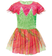 narrenwelt Kostüm Elfe Kleid Mädchen Gr. 104 - 128
