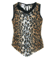 narrenwelt Kostüm Katze Minka  Kätzchen-Kleid Mädchen 3tlg Tier Kinder-Kostüm mit Stulpen Plüsch 116 - 140