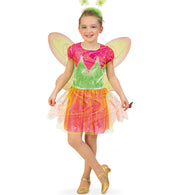 narrenwelt Kostüm Elfe Kleid Mädchen Gr. 104 - 128