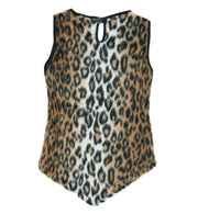 narrenwelt Kostüm Katze Minka  Kätzchen-Kleid Mädchen 3tlg Tier Kinder-Kostüm mit Stulpen Plüsch 116 - 140