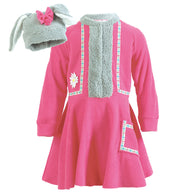 narrenwelt Kostüm Hase Lotti Mädchen Kinderkostüm Häschen Hoppel Fasching Karneval Gr. 104 + 116