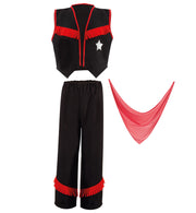 narrenwelt Kostüm Cowboy 2tlg inkl Tuch Kinder Kostüm Gr 116 - 152
