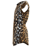 narrenwelt Kostüm Katze Schnucki Leopard Kleid Mädchen Fasching Kinder-Kostüm Plüsch Gr. 104 - 128